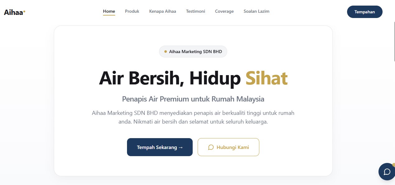 AIHAA System screenshot